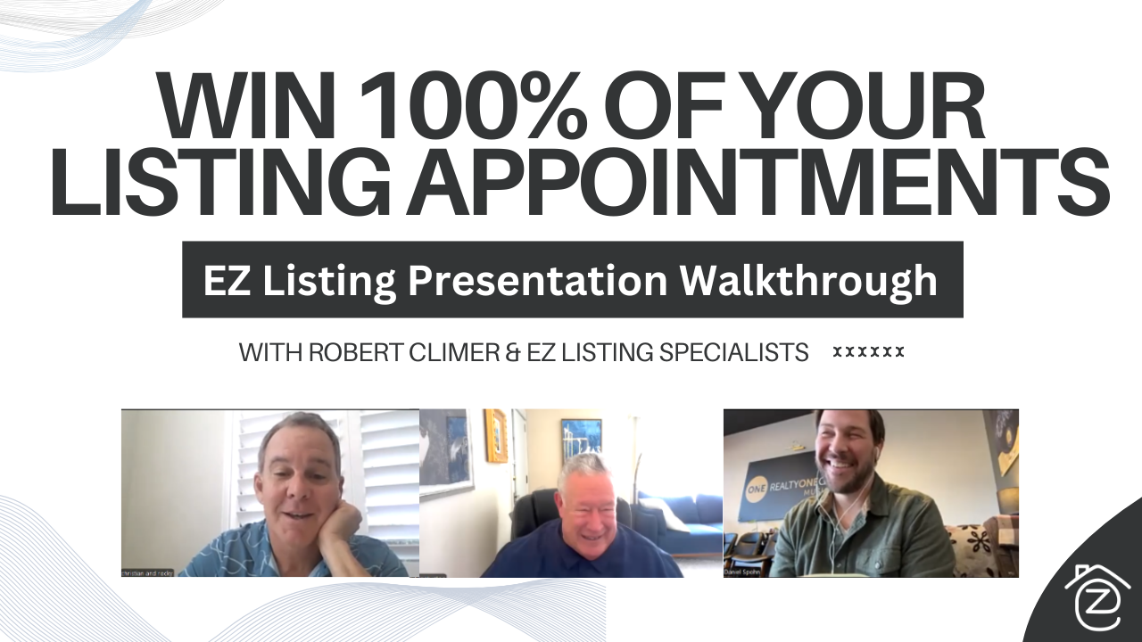 EZ Listing Presentation Sample Demonstration Training