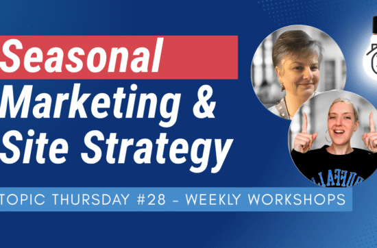 Seasonal Marketing and Website